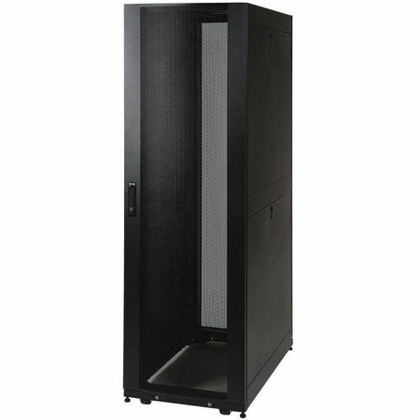 Tripp Lite by Eaton SmartRack 42U Standard-Depth Rack Enclosure Cabinet with Doors and Side Panels — SR42UB