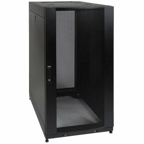 Tripp Lite by Eaton 25U SmartRack Standard-Depth Half-Height Server Rack Enclosure, Doors and Side Panels — SR25UB