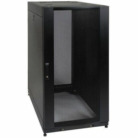Tripp Lite by Eaton 25U SmartRack Standard-Depth Half-Height Server Rack Enclosure, Doors and Side Panels — SR25UB