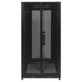 Tripp Lite by Eaton 25U SmartRack Standard-Depth Half-Height Server Rack Enclosure, Doors and Side Panels — SR25UB