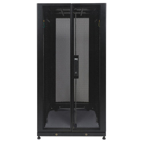Tripp Lite by Eaton 25U SmartRack Standard-Depth Half-Height Server Rack Enclosure, Doors and Side Panels — SR25UB