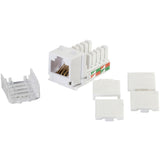 C2G Cat6 RJ45 UTP Keystone Jack - White — 29311