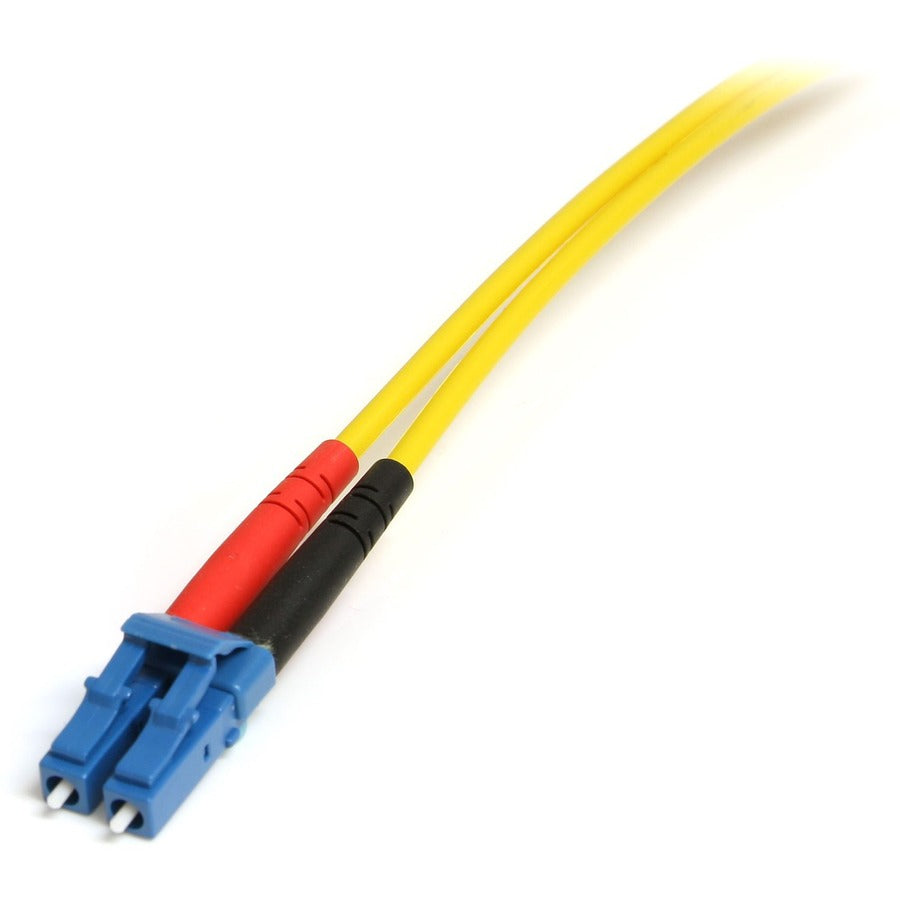 StarTech.com 1m Fiber Optic Cable - Single-Mode Duplex 9/125 - LSZH - LC/SC - OS1 - LC to SC Fiber Patch Cable — SMFIBLCSC1