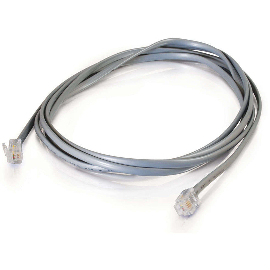 C2G 14ft RJ11 Modular Telephone Cable — 09590