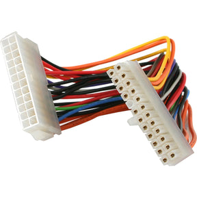 StarTech.com Power extension cable - 24 pin ATX (M) - 24 pin ATX (F) - 20 cm — ATX24POWEXT