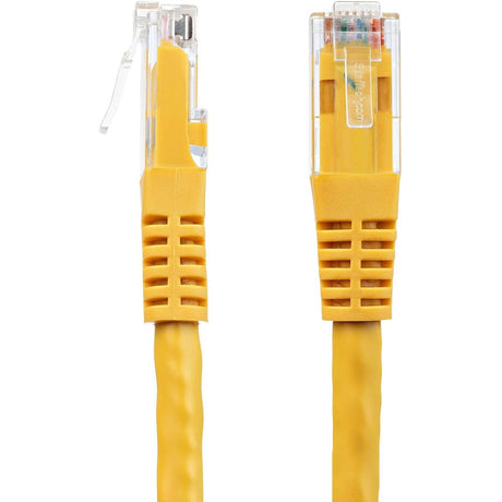 StarTech.com 7ft CAT6 Ethernet Cable - Yellow Molded Gigabit - 100W PoE UTP 650MHz - Category 6 Patch Cord UL Certified Wiring/TIA — C6PATCH7YL