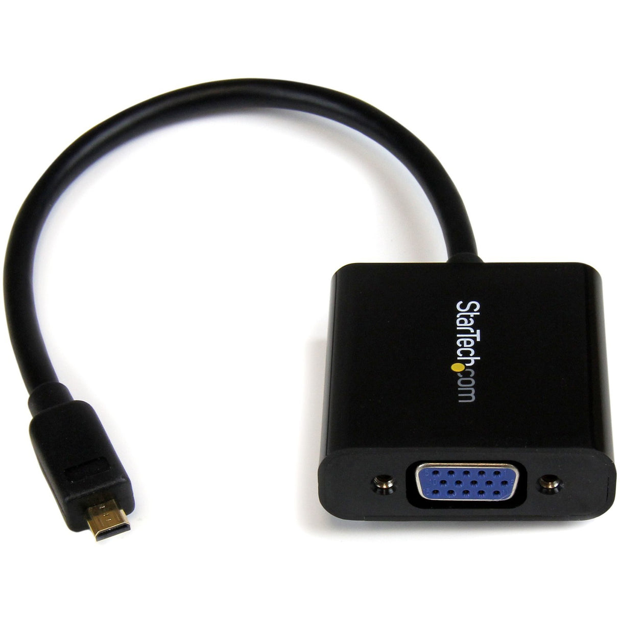 StarTech.com Micro HDMI�&reg; to VGA Adapter Converter for Smartphones / Ultrabook / Tablet - 1920x1080 — MCHD2VGAE2