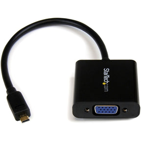 StarTech.com Micro HDMI�&reg; to VGA Adapter Converter for Smartphones / Ultrabook / Tablet - 1920x1080 — MCHD2VGAE2