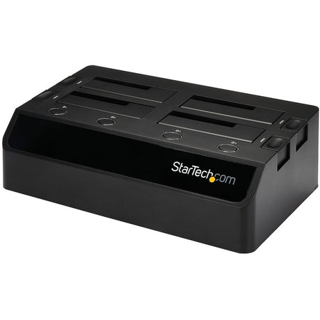 StarTech.com 4-Bay USB 3.0 to SATA Hard Drive Docking Station, 2.5/3.5" SATA III (6Gbps) SSD/HDD Dock, USB Hard Drive Bay, Top-Loading — SDOCK4U33