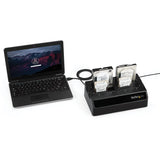 StarTech.com 4-Bay USB 3.0 to SATA Hard Drive Docking Station, 2.5/3.5" SATA III (6Gbps) SSD/HDD Dock, USB Hard Drive Bay, Top-Loading — SDOCK4U33