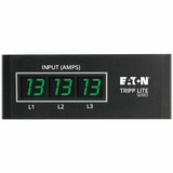 Eaton Tripp Lite Series 3-Phase Local Metered PDU, 8.6 kW, 45 208V outlets (36 C13, 9 C19), 6 ft. (1.83 m) NEMA L21-30P Input connection, TAA Compliant — PDU3MV6L2130A