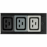 Eaton Tripp Lite Series 3-Phase Local Metered PDU, 8.6 kW, 45 208V outlets (36 C13, 9 C19), 6 ft. (1.83 m) NEMA L21-30P Input connection, TAA Compliant — PDU3MV6L2130A
