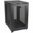 Eaton Tripp Lite Series SmartRack 18U Mid-Depth Half-Height Rack Enclosure Cabinet — SR18UB