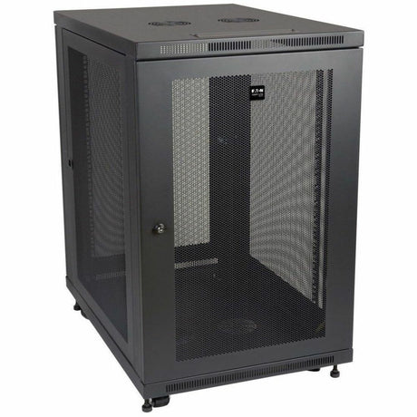 Eaton Tripp Lite Series SmartRack 18U Mid-Depth Half-Height Rack Enclosure Cabinet — SR18UB