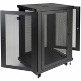 Eaton Tripp Lite Series SmartRack 18U Mid-Depth Half-Height Rack Enclosure Cabinet — SR18UB