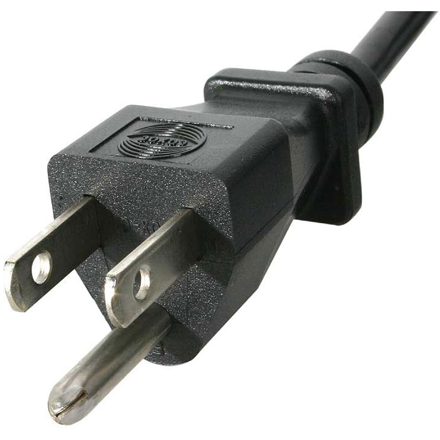 StarTech.com 6ft (2m) Computer Power Cord Y Splitter, NEMA 5-15P to 2x C13 Y Cable, 10A 125V, 18AWG, AC Power Cord, Monitor Power Cable — PXT101Y