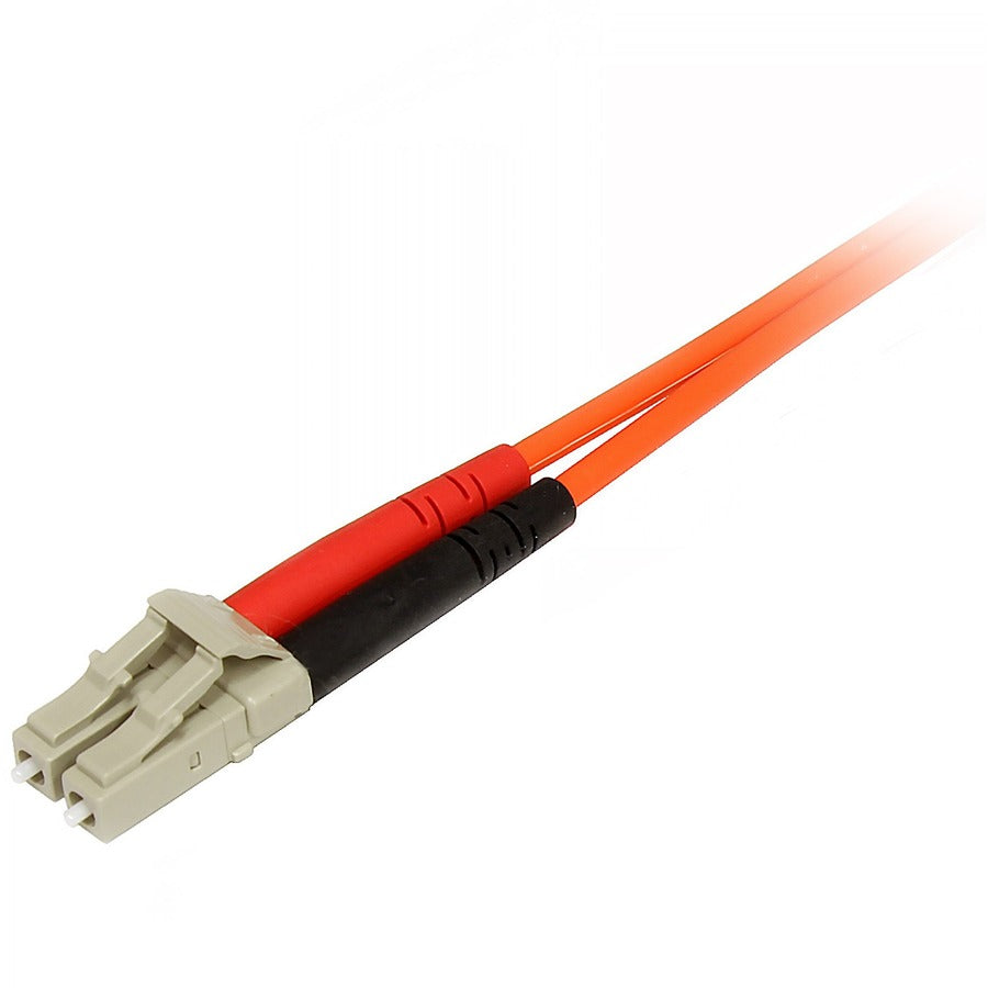 StarTech.com 2m Fiber Optic Cable - Multimode Duplex 50/125 - LSZH Fiber Jumper Cord - LC/SC — 50FIBLCSC2
