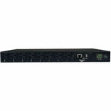 Eaton Tripp Lite Series 1.9kW Single-Phase Switched Automatic Transfer Switch PDU, 2 120V L5-20P / 5-20P Inputs, 16 5-15/20R Outputs, 1U, TAA — PDUMH20ATNET