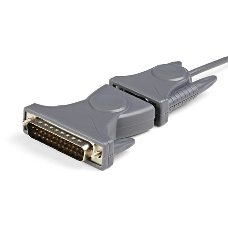 StarTech.com 3ft (91cm) 1-Port USB to Serial Cable, DB9/DB25 RS232 to USB Converter, Prolific, USB to Serial Adapter — ICUSB232DB25