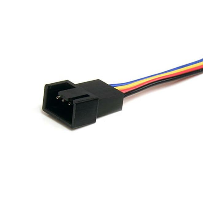 StarTech.com 12in 4 Pin PWM Fan Extension Power Y Cable - F/M — FAN4SPLIT12