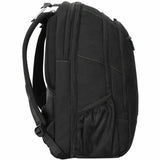 Targus Spruce EcoSmart TBB019US Carrying Case (Backpack) for 17" Notebook - Black, Green - TAA Compliant — TBB019US