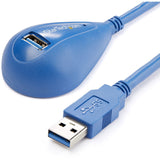 StarTech.com 5 ft Desktop SuperSpeed USB 3.0 (5Gbps) Extension Cable - A to A M/F — USB3SEXT5DSK