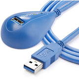 StarTech.com 5 ft Desktop SuperSpeed USB 3.0 (5Gbps) Extension Cable - A to A M/F — USB3SEXT5DSK