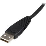 StarTech.com 10 ft 2-in-1 Universal USB KVM Cable - Video / USB cable - HD-15, 4 pin USB Type B (M) - 4 pin USB Type A, HD-15 - 10 — SVUSB2N1_10
