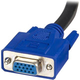 StarTech.com 10 ft 2-in-1 Universal USB KVM Cable - Video / USB cable - HD-15, 4 pin USB Type B (M) - 4 pin USB Type A, HD-15 - 10 — SVUSB2N1_10