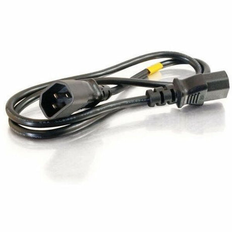 C2G 8ft 16 AWG 250 Volt Computer Power Extension Cord (IEC320C14 to IEC320C13) — 29934