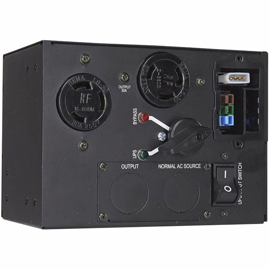 Eaton 9PX Maintenance Bypass for Select 5kVA to 6kVA 9PX UPS Systems, Hardwired Input/Output, 2 L6-30R Outlets, Rack/Tower/Wallmount — MBP6K208