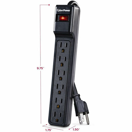 CyberPower CSB606 Essential 6 - Outlet Surge with 900 J — CSB606