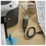 Eaton Tripp Lite Series Keyspan USB to Serial Adapter - USB-A Male to DB9 RS232 Male, 3 ft. (0.91 m), TAA — USA-19HS