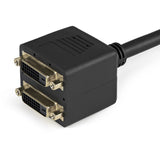 StarTech.com 1 ft DVI-D to 2x DVI-D Digital Video Splitter Cable - M/F — DVISPL1DD