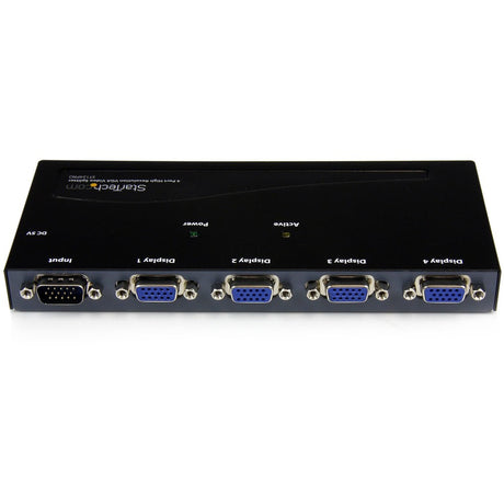 StarTech.com 4 Port High Resolution VGA Video Splitter - 300 MHz - VideoView Pro 47 Port High Resolution 300 MHz Video Splitter - Video splitter - 4 ports — ST124PRO