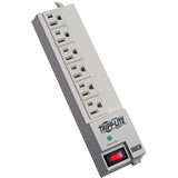 Eaton Tripp Lite Series Protect It! Surge Protector with 6 Right-Angle Outlets, 6 ft. (1.83 m) Cord, 540 Joules, Diagnostic LED — SPIKESTIK