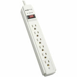 Eaton Tripp Lite Series Protect It! 6-Outlet Surge Protector, 6 ft. Cord, 900 Joules, Diagnostic LED, Light Gray Housing — TLP606