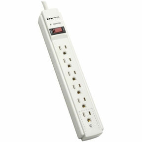 Eaton Tripp Lite Series Protect It! 6-Outlet Surge Protector, 6 ft. Cord, 900 Joules, Diagnostic LED, Light Gray Housing — TLP606