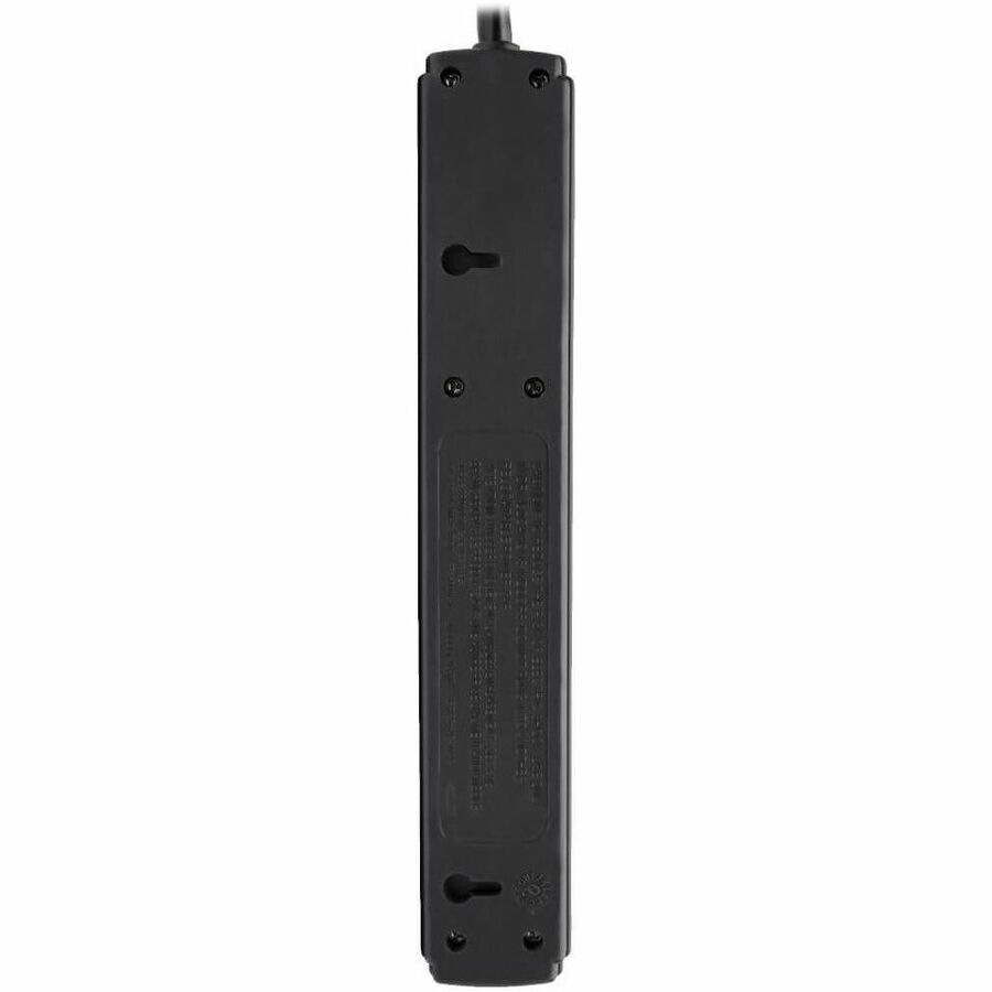 Eaton Tripp Lite Series Protect It! 6-Outlet Surge Protector, 6 ft. Cord, 360 Joules, Diagnostic LED, Black Housing — TLP6B
