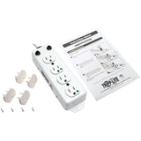 Eaton Tripp Lite Series Safe-IT UL 1363A Medical-Grade Power Strip for Patient-Care Vicinity, 4x 15A Hospital-Grade Outlets, 15 ft. Cord — PS-415-HG-OEM