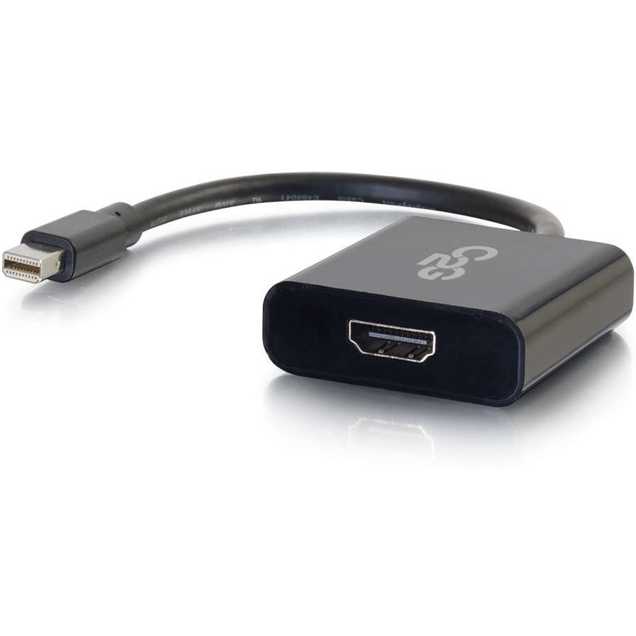 C2G Mini DisplayPort to HDMI Active Adapter Converter - Black - M/F — 54307