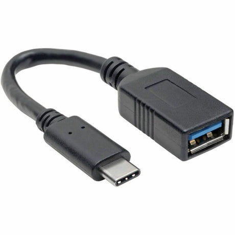 Eaton Tripp Lite Series USB-C to USB-A Adapter (M/F), USB 3.2 Gen 1 (5 Gbps), USB-IF Certified, Thunderbolt 3 Compatible, 6-in. (15.24 cm) — U428-C6N-F