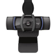 Logitech C920S Full HD Pro Webcam, 1080p/30fps Video Calling, Clear Stereo Audio, Light Correction, Privacy Shutter — 960-001257