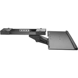 StarTech.com Under Desk Keyboard Tray - Adjustable - Keyboard Drawer - Computer Keyboard Stand - Keyboard Shelf 26.4in W - Keyboard Shelf — KBTRAYADJ