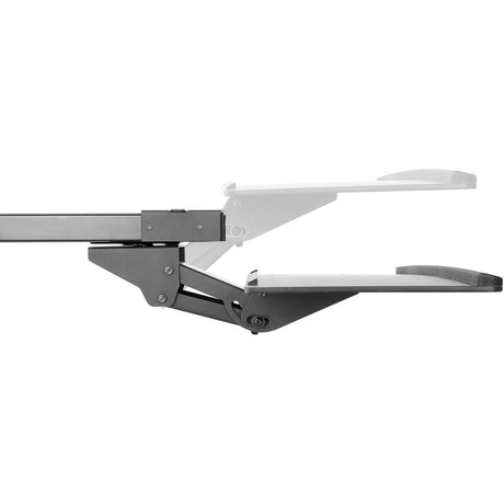 StarTech.com Under Desk Keyboard Tray - Adjustable - Keyboard Drawer - Computer Keyboard Stand - Keyboard Shelf 26.4in W - Keyboard Shelf — KBTRAYADJ