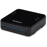 StarTech.com 4X4 USB 3.0 Peripheral Sharing Switch - USB Switch for Mac / Windows / Linux - 4 Port USB 3.0 Switch - USB A/B Switch — HBS304A24A