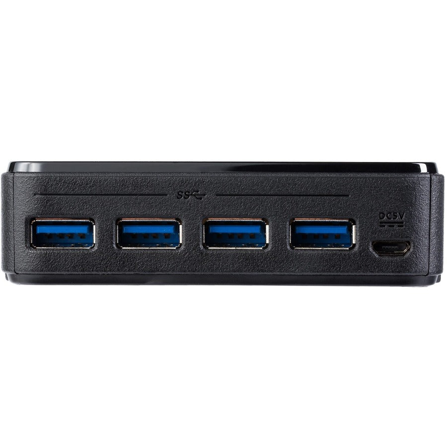 StarTech.com 4X4 USB 3.0 Peripheral Sharing Switch - USB Switch for Mac / Windows / Linux - 4 Port USB 3.0 Switch - USB A/B Switch — HBS304A24A