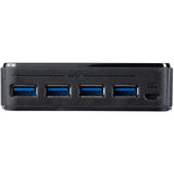 StarTech.com 4X4 USB 3.0 Peripheral Sharing Switch - USB Switch for Mac / Windows / Linux - 4 Port USB 3.0 Switch - USB A/B Switch — HBS304A24A