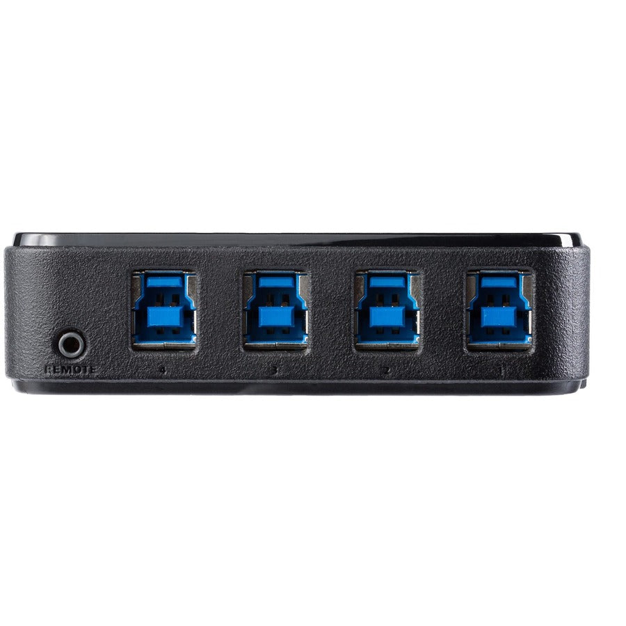 StarTech.com 4X4 USB 3.0 Peripheral Sharing Switch - USB Switch for Mac / Windows / Linux - 4 Port USB 3.0 Switch - USB A/B Switch — HBS304A24A