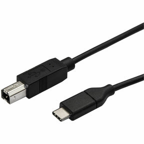 StarTech.com 3m 10 ft USB C to USB B Printer Cable - M/M - USB 2.0 - USB C to USB B Cable - USB C Printer Cable - USB Type C to Type B Cable — USB2CB3M